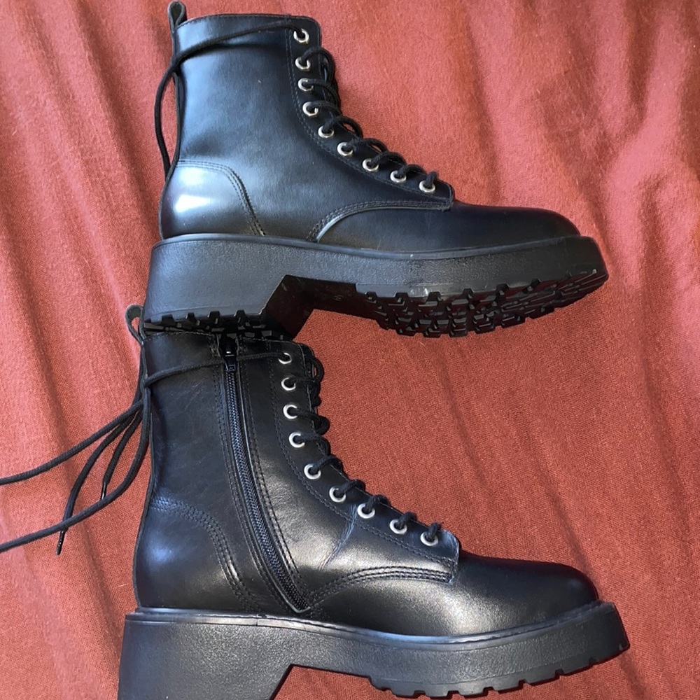 Steve madden combat boots